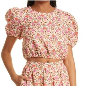 Cami NYC Floral Puff Sleeve Top
